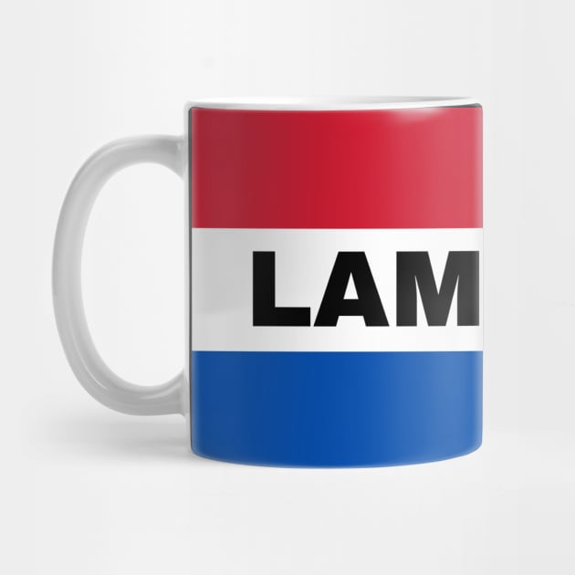 Lambaré City in Paraguay Flag Colors by aybe7elf